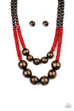 Wooden Bead Necklace