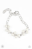 Paparazzi Bracelet - I Do - White Pearl Bead
