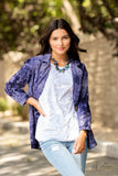 Paparazzi Accessories - Charismatic Zi Necklace - Oil Spill Iridescent