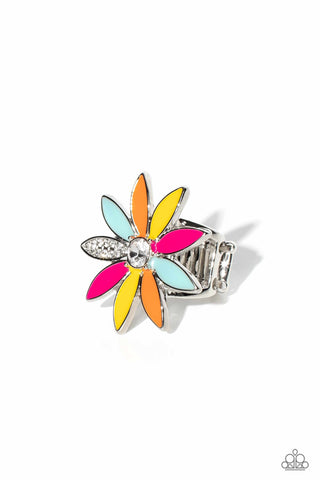 Paparazzi Ring - Lily Lei - Multi Flower