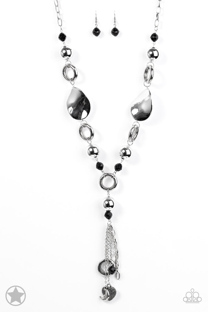 Total Eclipse Of the Heart Silver Charm Necklace – Smitten with Jewels
