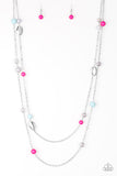 Take One For The GLEAM Bead Necklace/Earring Set