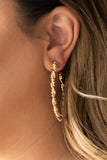 Street Mod Gold Hoop Earrings