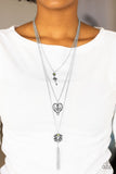 Love Opens All Doors Silver Necklace