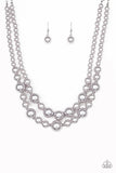 The More The Modest Silver Pearl Layered Necklace