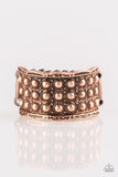 Paparazzi Call To Arms Copper Ring