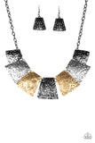 Here Comes The Huntress Paparazzi Necklace/Earring Set