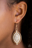 Pretty Prestigious Gold Earrings