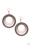 Totally Textured Copper Earrings