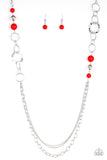 Modern Motley Silver Chain Necklace