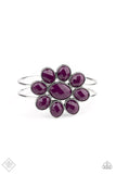 Paparazzi Jewelry - Glimpses of Malibu Fashion Fix Set - Purple Bead Flower
