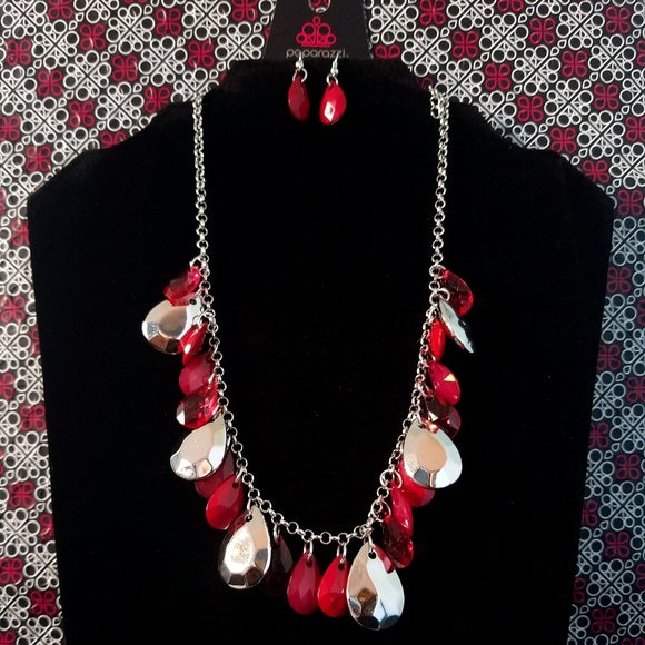 Paparazzi hurricane season red Clearance