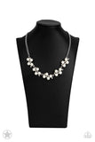 Paparazzi Necklace - A Love Story - White Pearl Bead