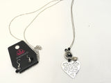 Romeo Romance Black Necklace/Earring Set