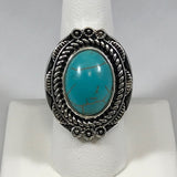 Tumblin Tumbleweeds Turquoise Stone Ring